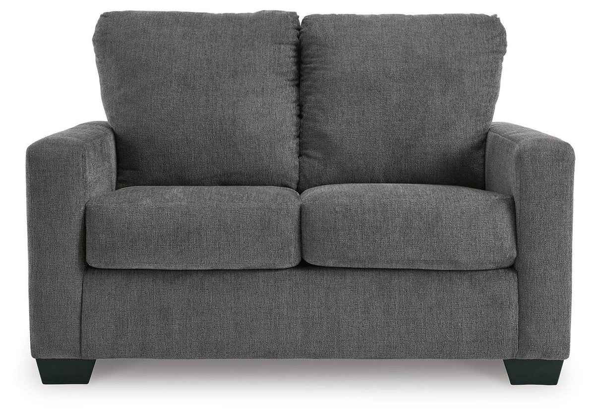 Rannis - Twin Sofa Sleeper - Fabric - Pewter